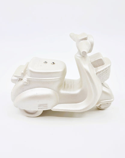 Décoration - Vespa blanche