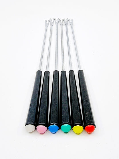 Fourchettes à fondue  (6 pièces)