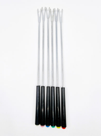 Fourchettes à fondue  (6 pièces)