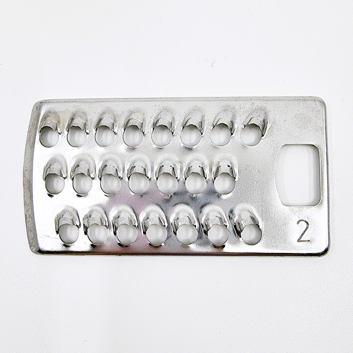 Lames de râpe interchangeables en acier