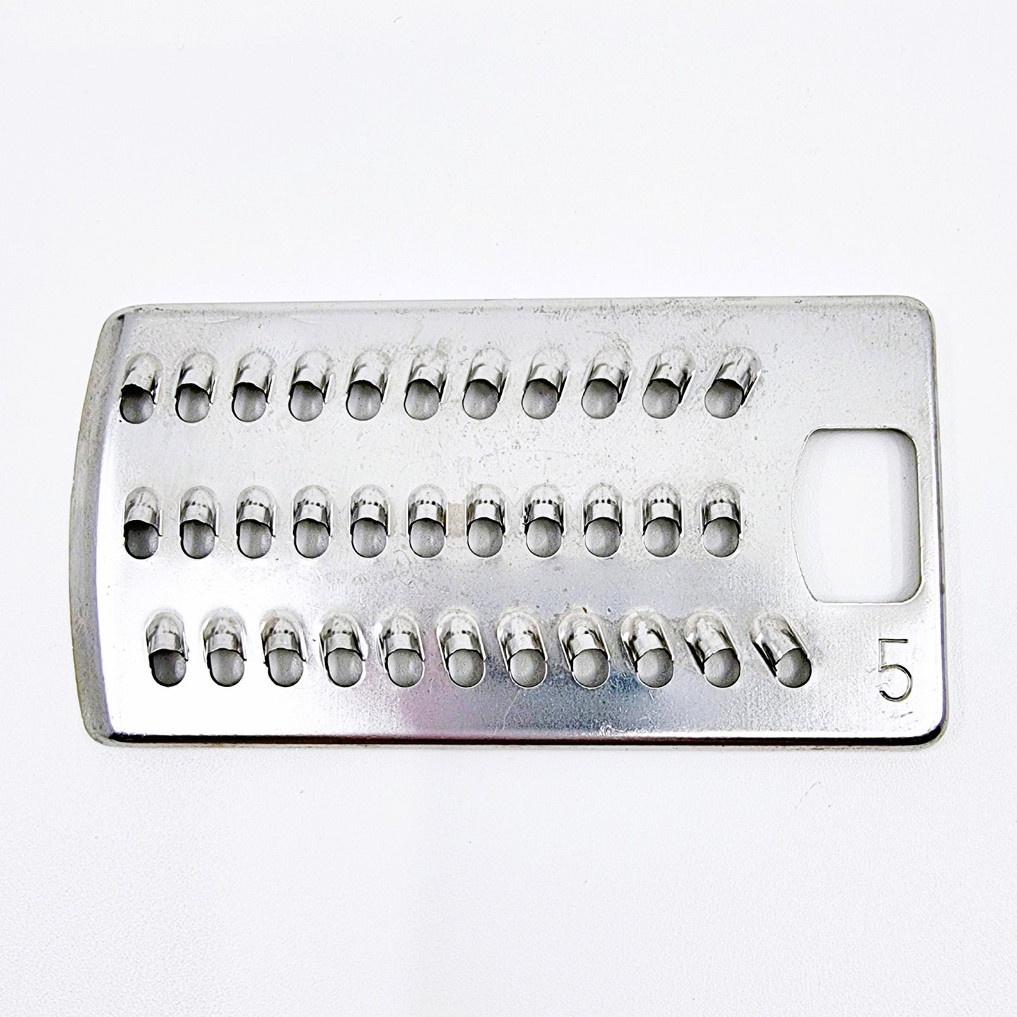 Lames de râpe interchangeables en acier