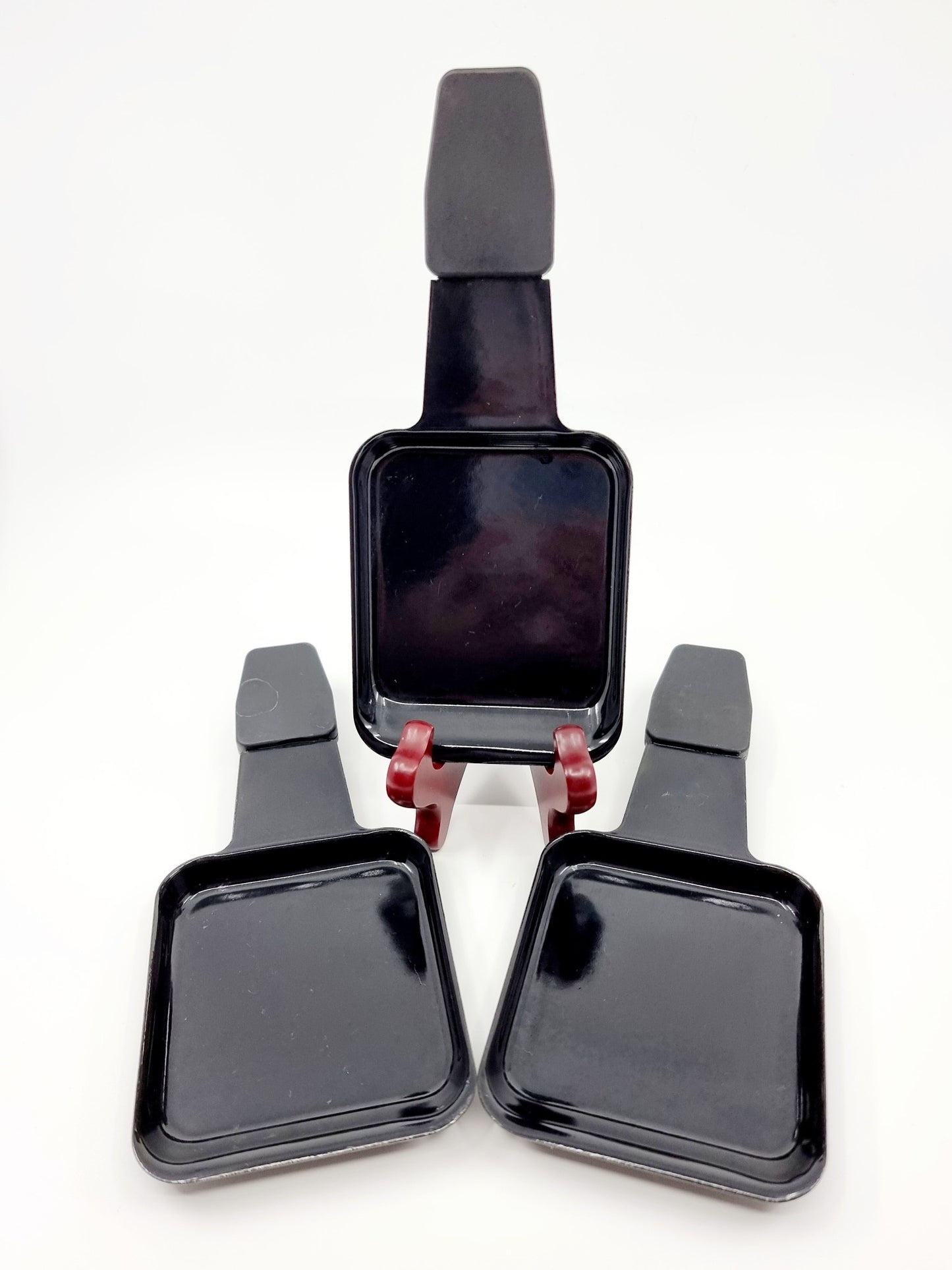 Poêlons à raclette - manche long (3 pièces)