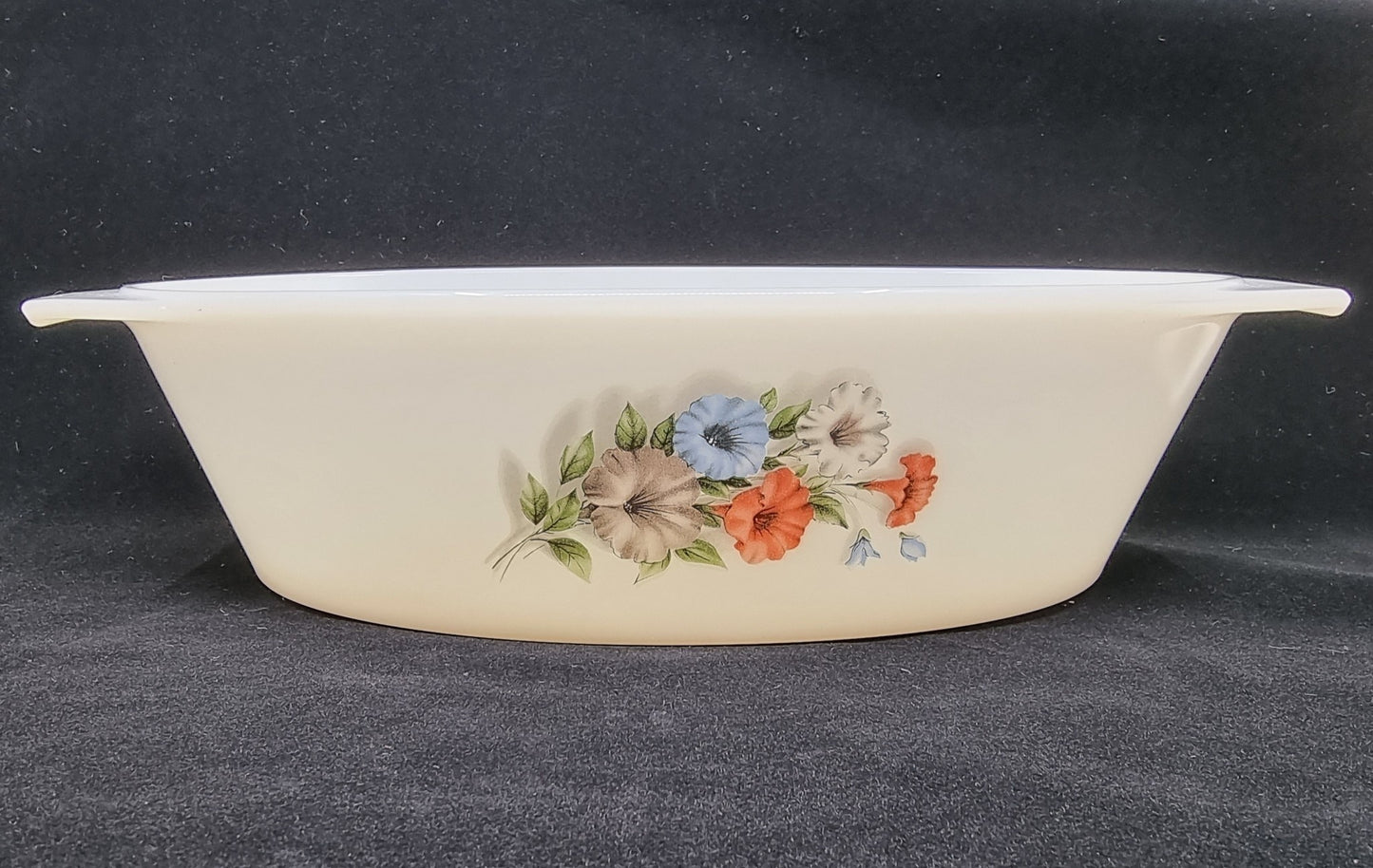 Plat de cuisson fleuris - Arcopal  (2 pièces)