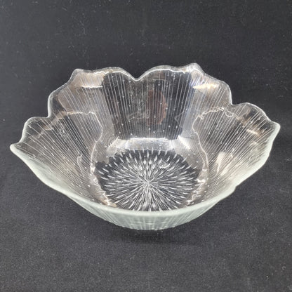 Saladier & coupelles tulipes (4 pièces)