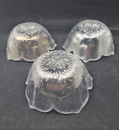 Saladier & coupelles tulipes (4 pièces)