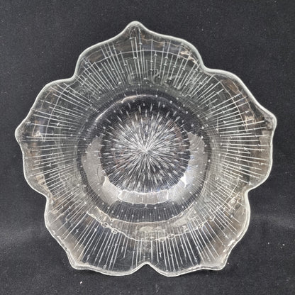 Saladier & coupelles tulipes (4 pièces)