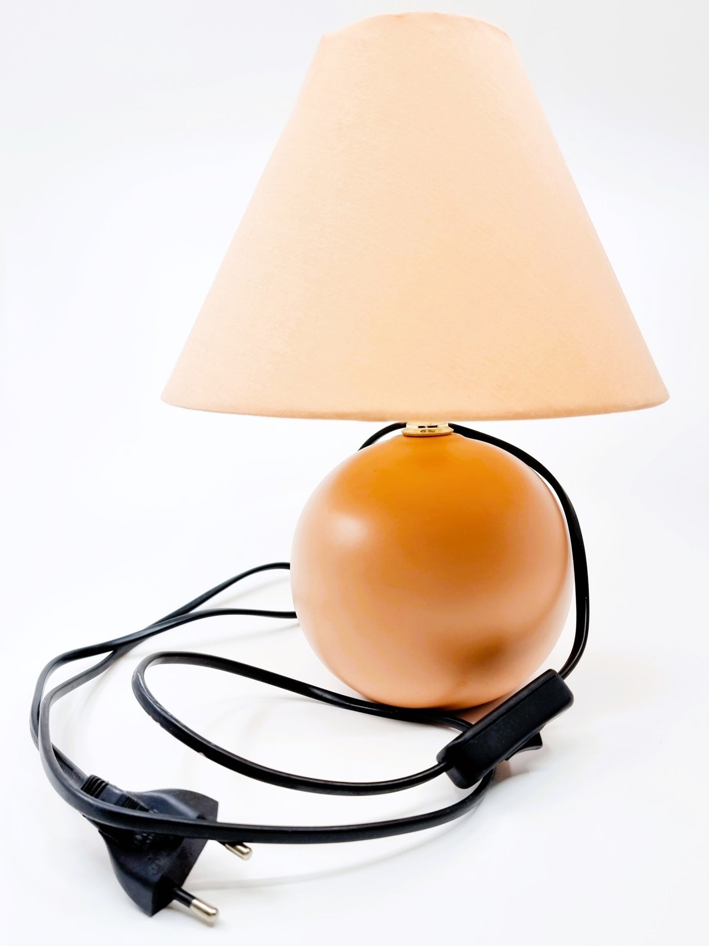 Lampe de chevet saumon