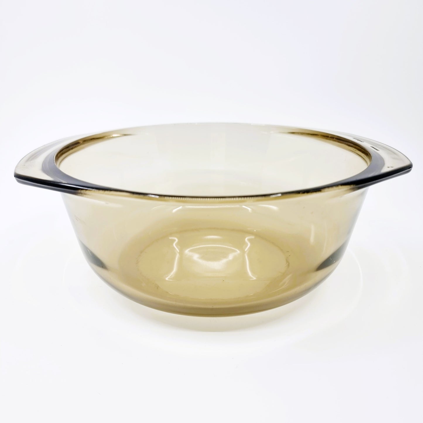 Plat à four - rond en verre fumé Arcopal