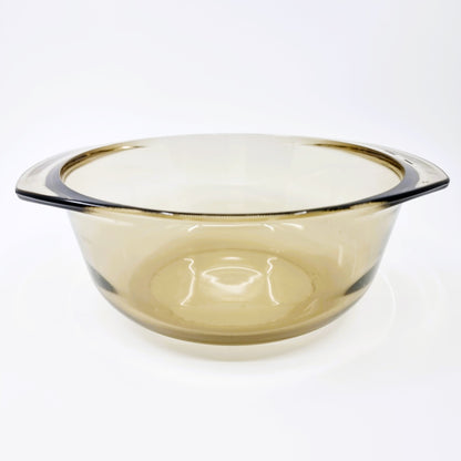 Plat à four - rond en verre fumé Arcopal