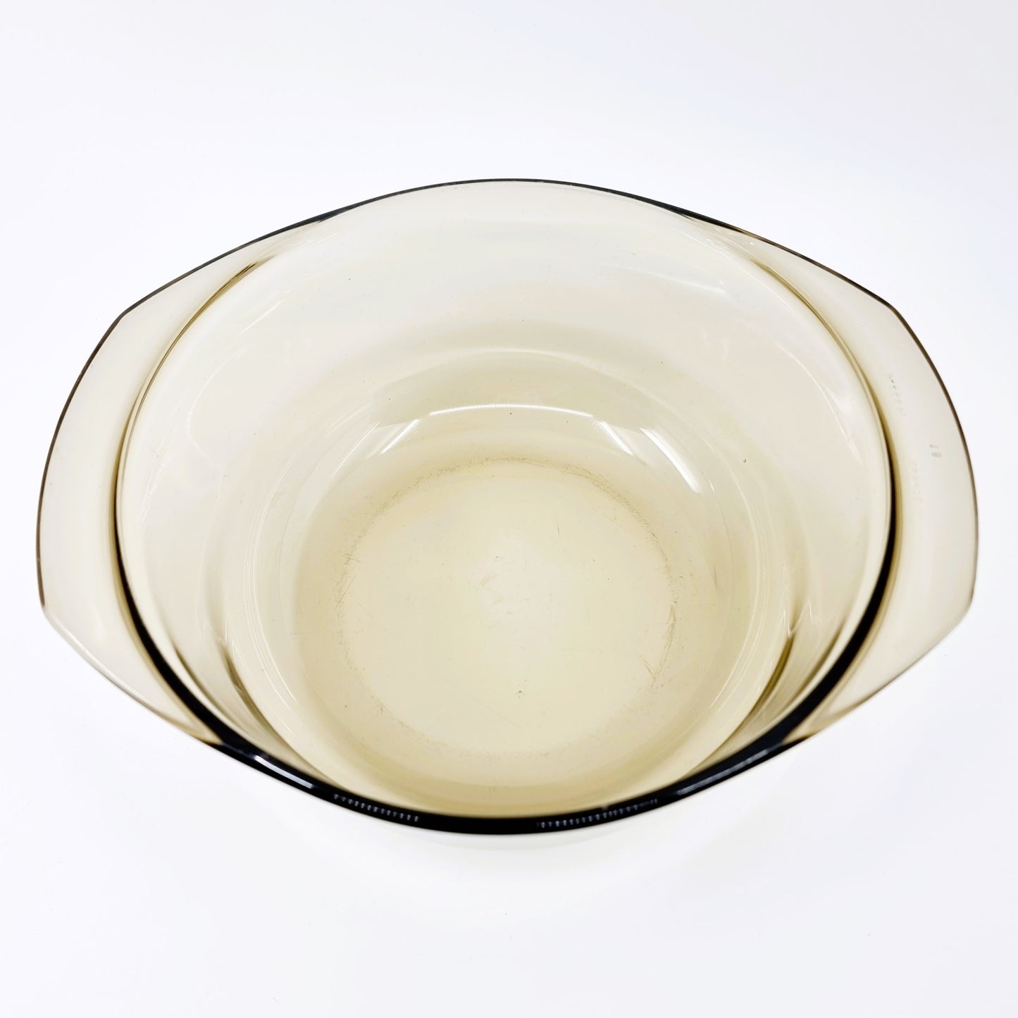 Plat à four - rond en verre fumé Arcopal
