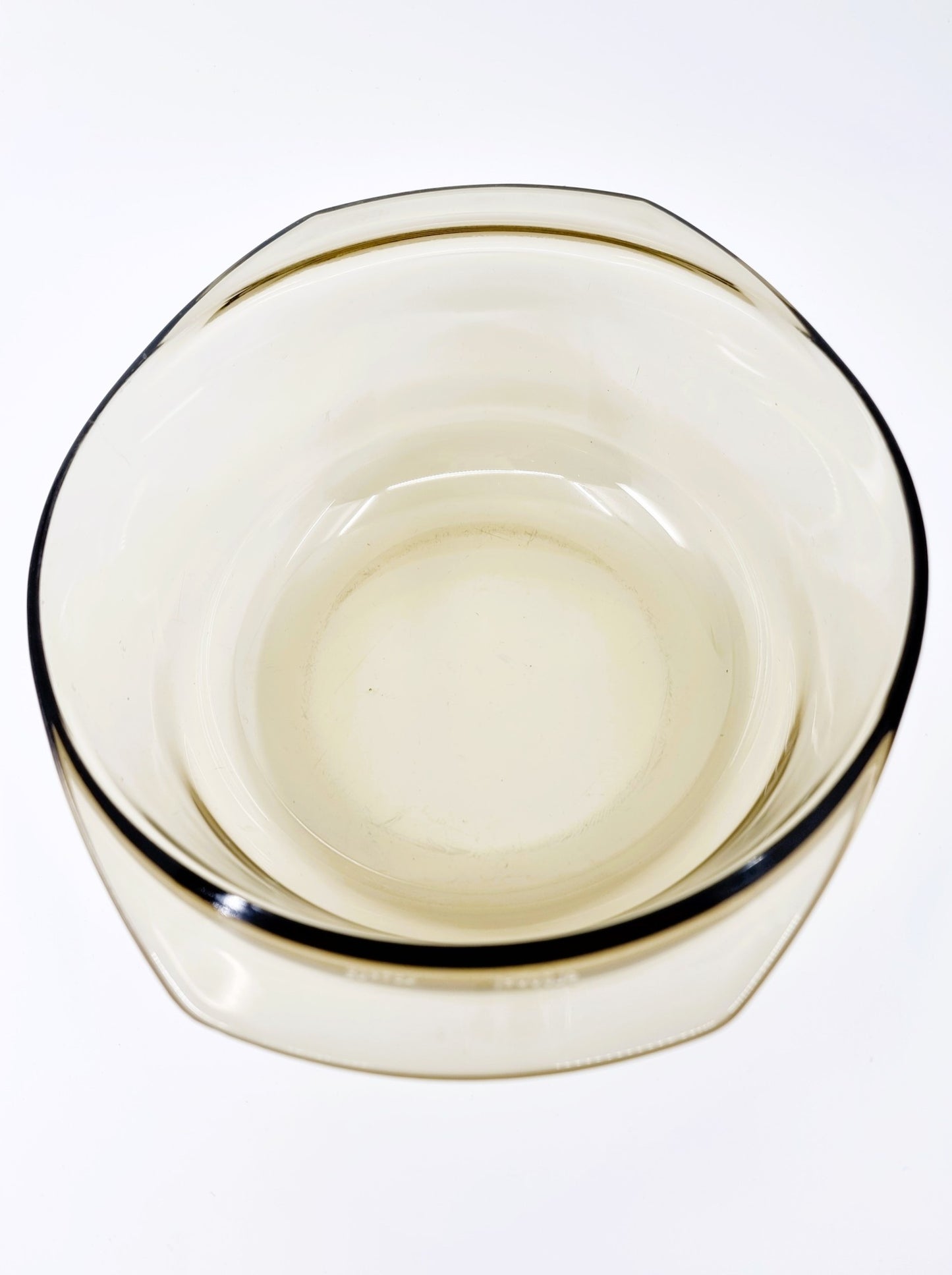 Plat à four - rond en verre fumé Arcopal
