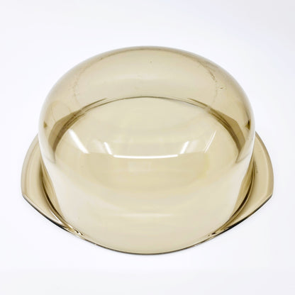 Plat à four - rond en verre fumé Arcopal