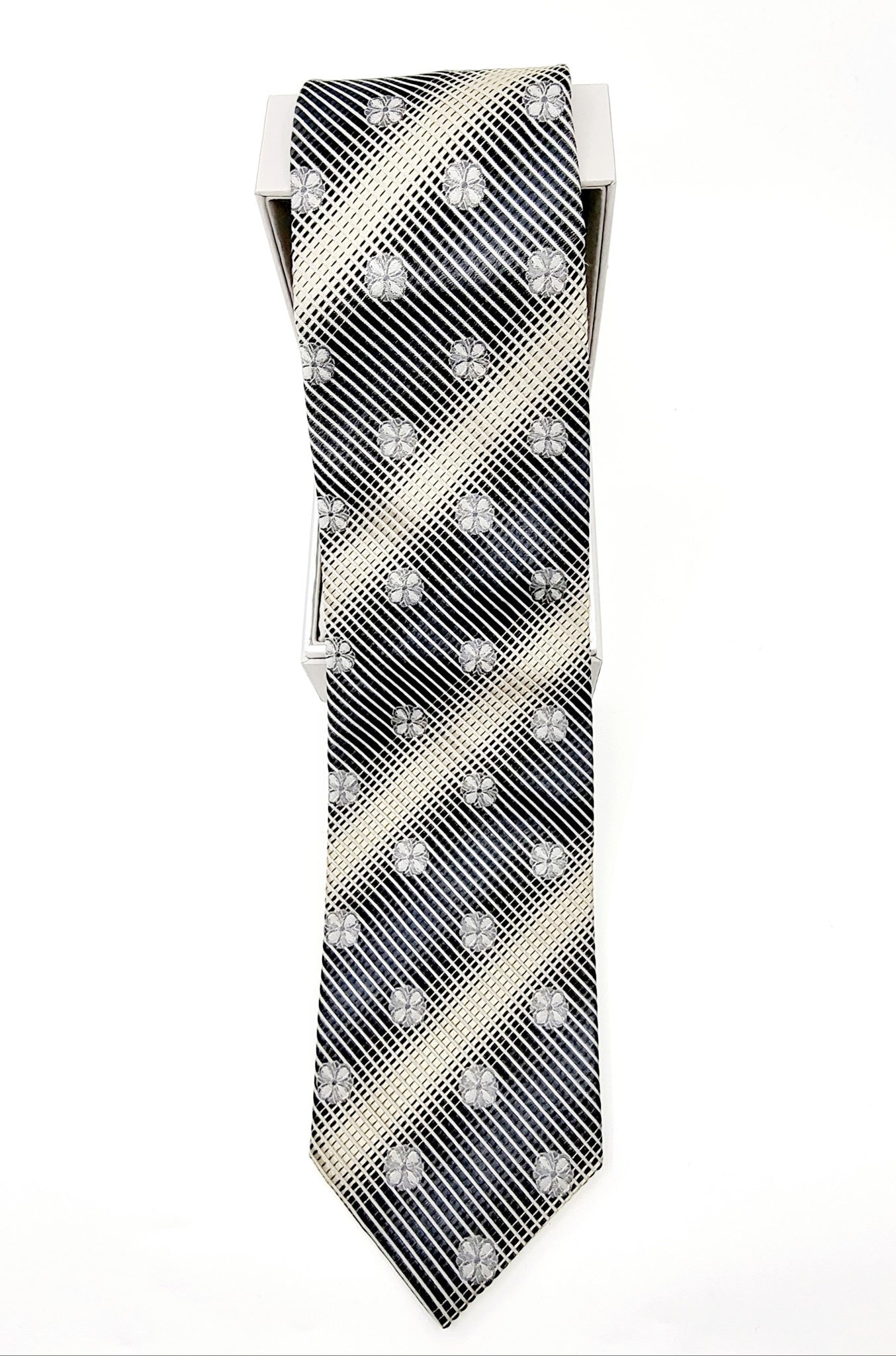 Cravate Perfecto - Nuances de gris