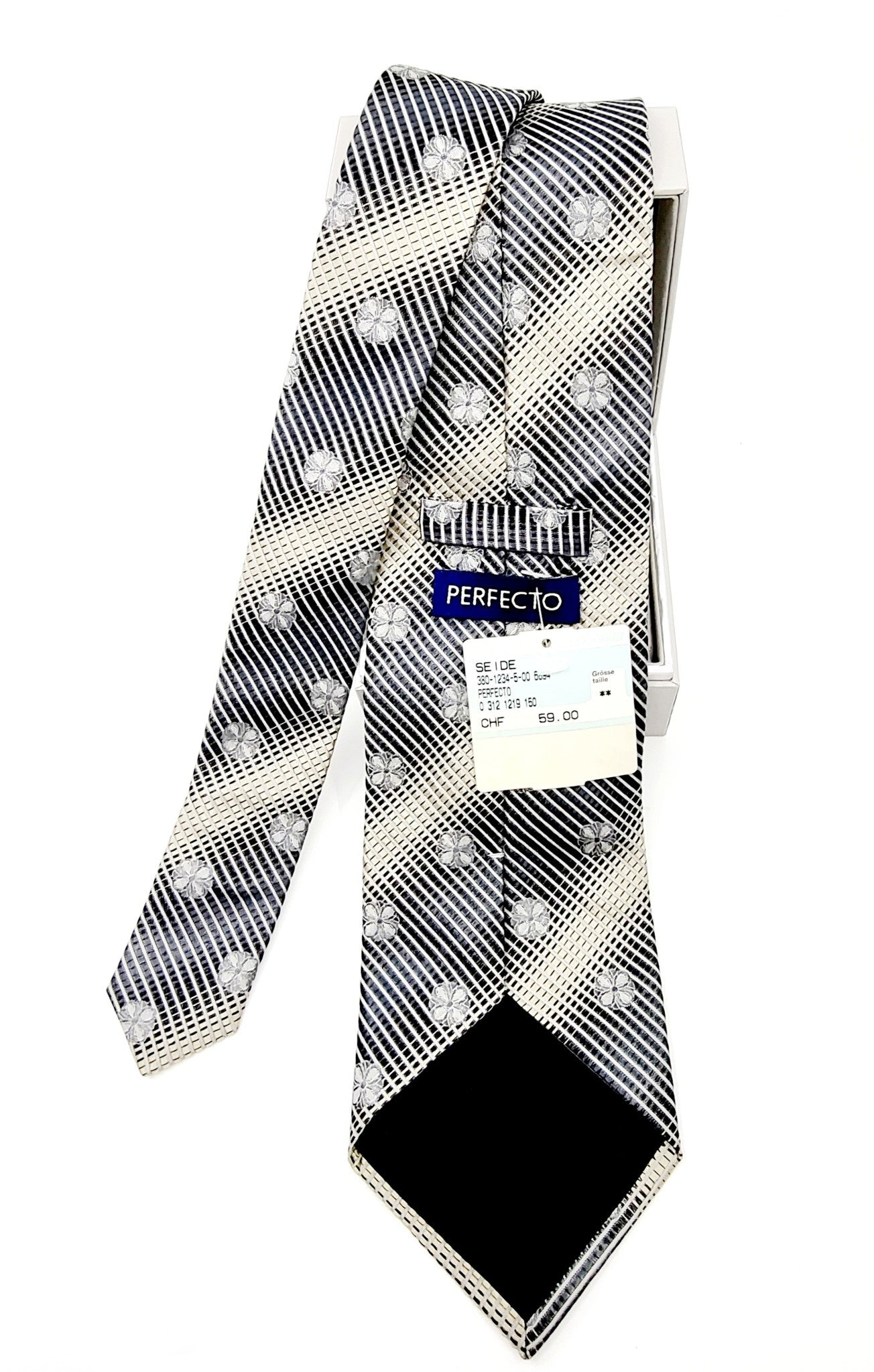 Cravate Perfecto - Nuances de gris