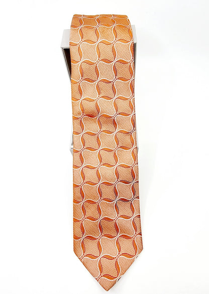 Cravate en soie satinée