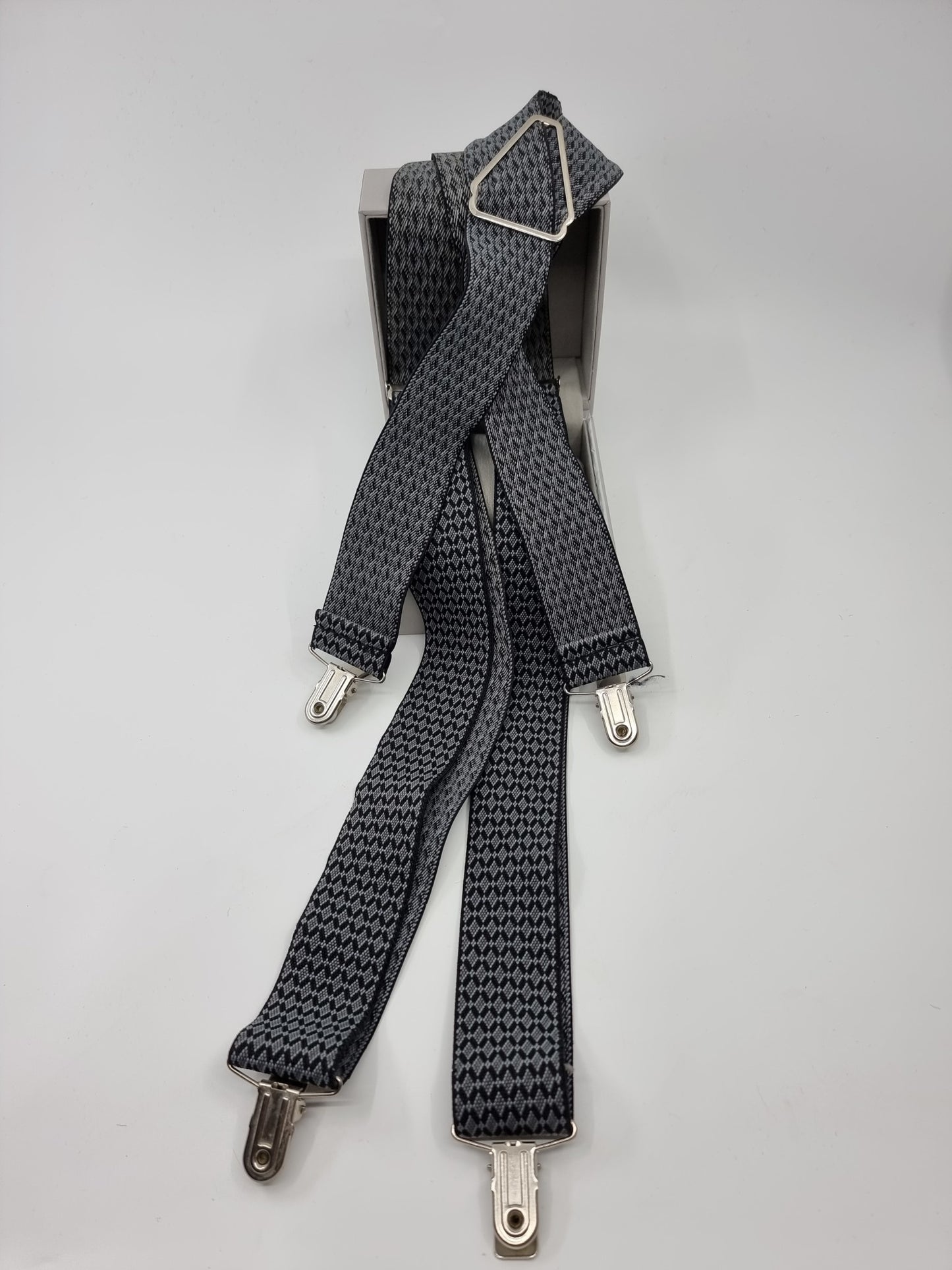 Bretelles noires/anthracites