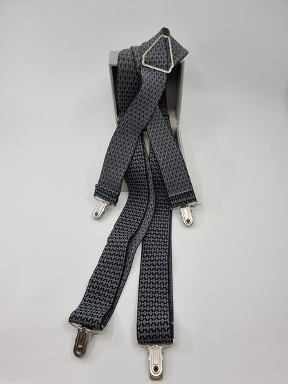 Bretelles noires/anthracites