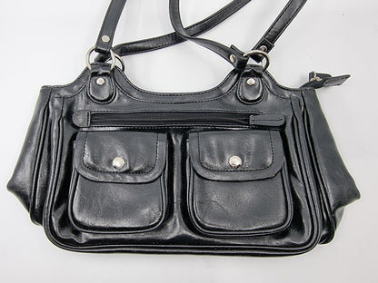 Sac noir simili cuir