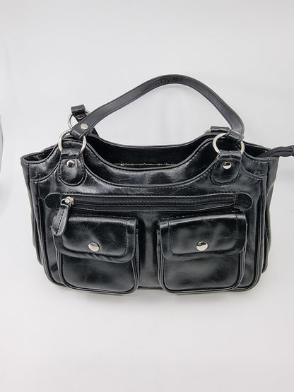 Sac noir simili cuir