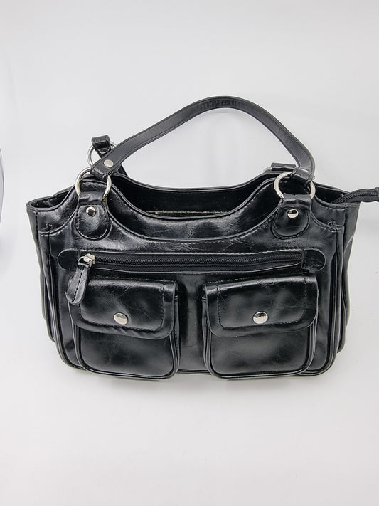 Sac noir simili cuir
