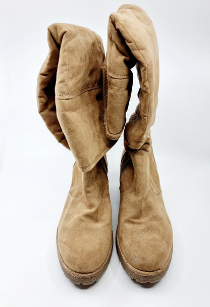 Bottes compensées à fourrure - pointure 41