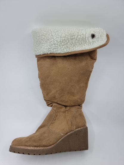 Bottes compensées à fourrure - pointure 41