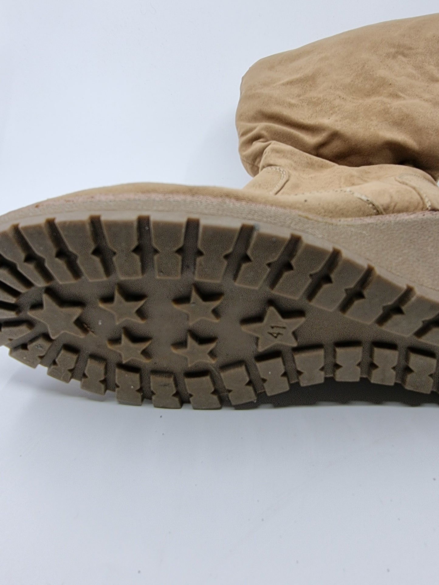 Bottes compensées à fourrure - pointure 41