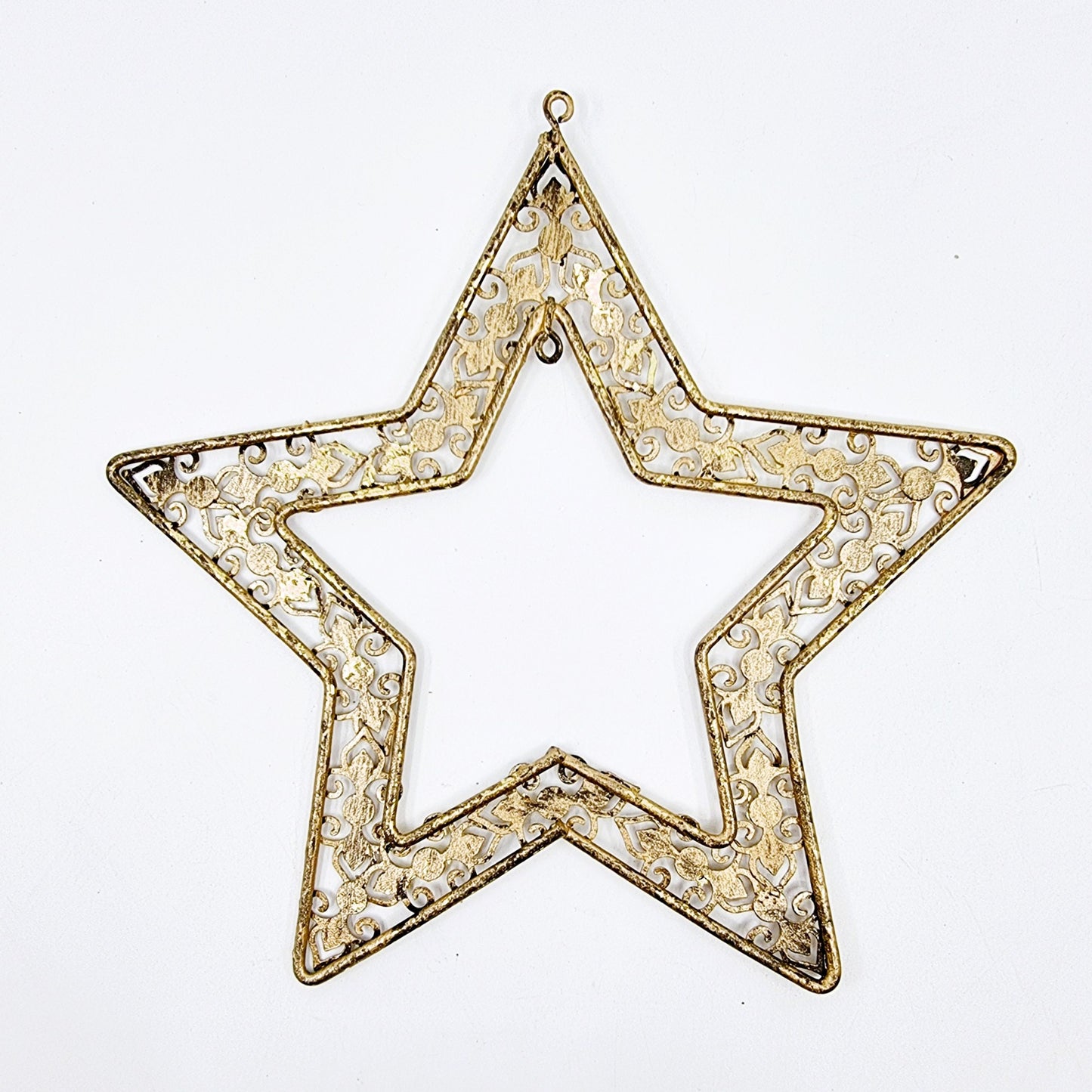 Etoile en métal à suspendre