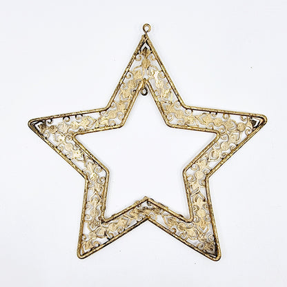 Etoile en métal à suspendre