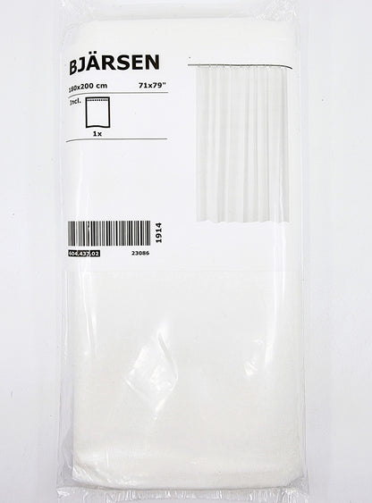 Rideau de douche - Blanc