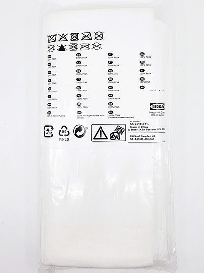 Rideau de douche - Blanc