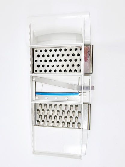 Râpe avec 4 lames interchangeables