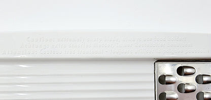 Râpe avec 4 lames interchangeables