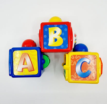 Cubes d'activités (3 pièces)