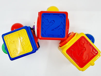 Cubes d'activités (3 pièces)