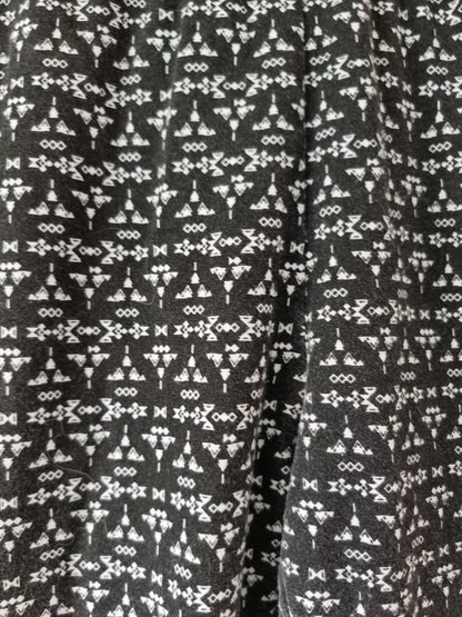 Leggings noir aux motifs blancs (SIZE : L)