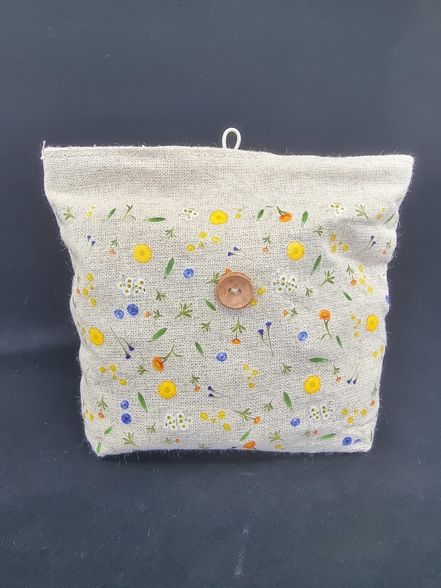 Trousse à maquillage fleurie