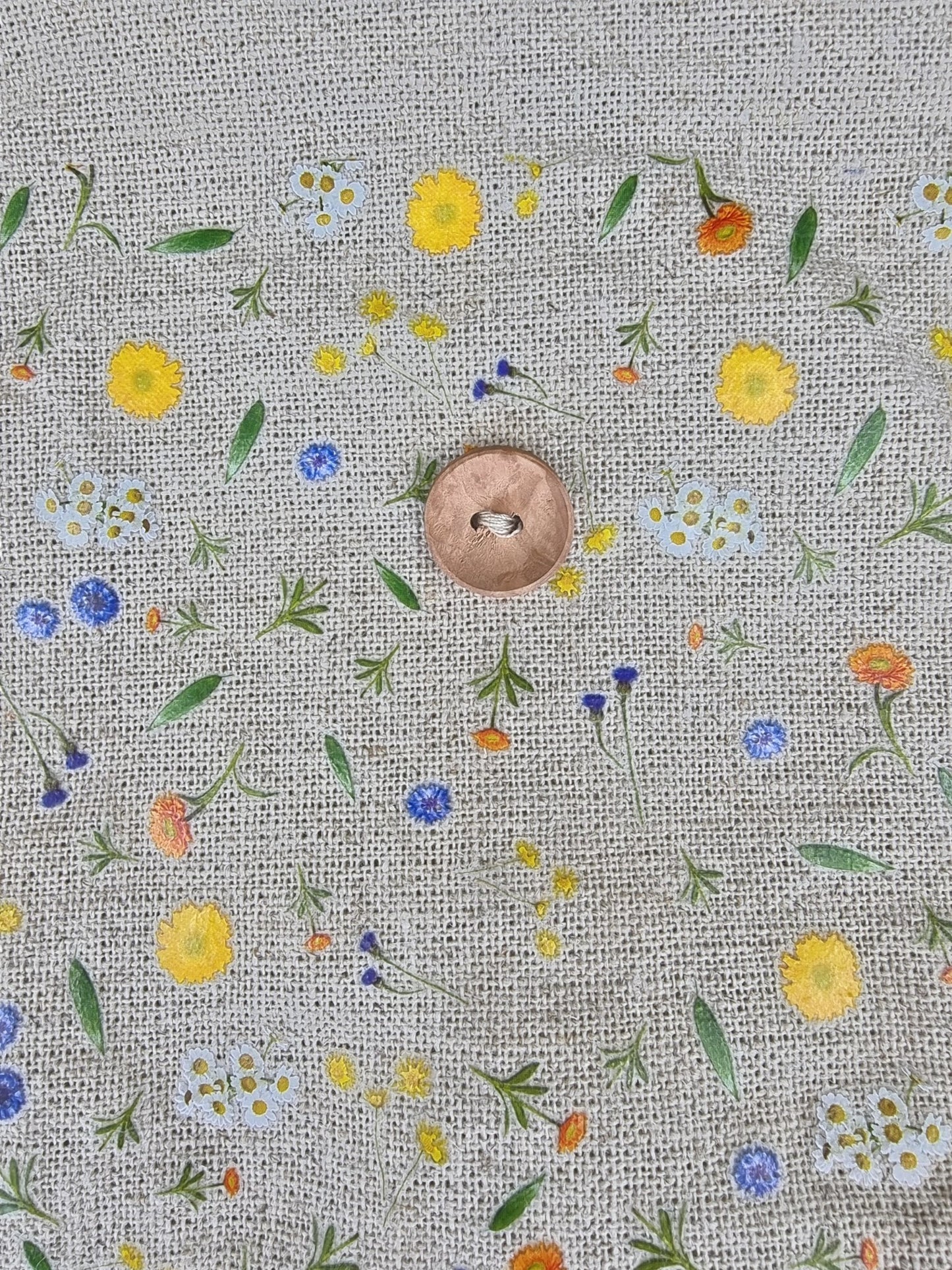 Trousse à maquillage fleurie