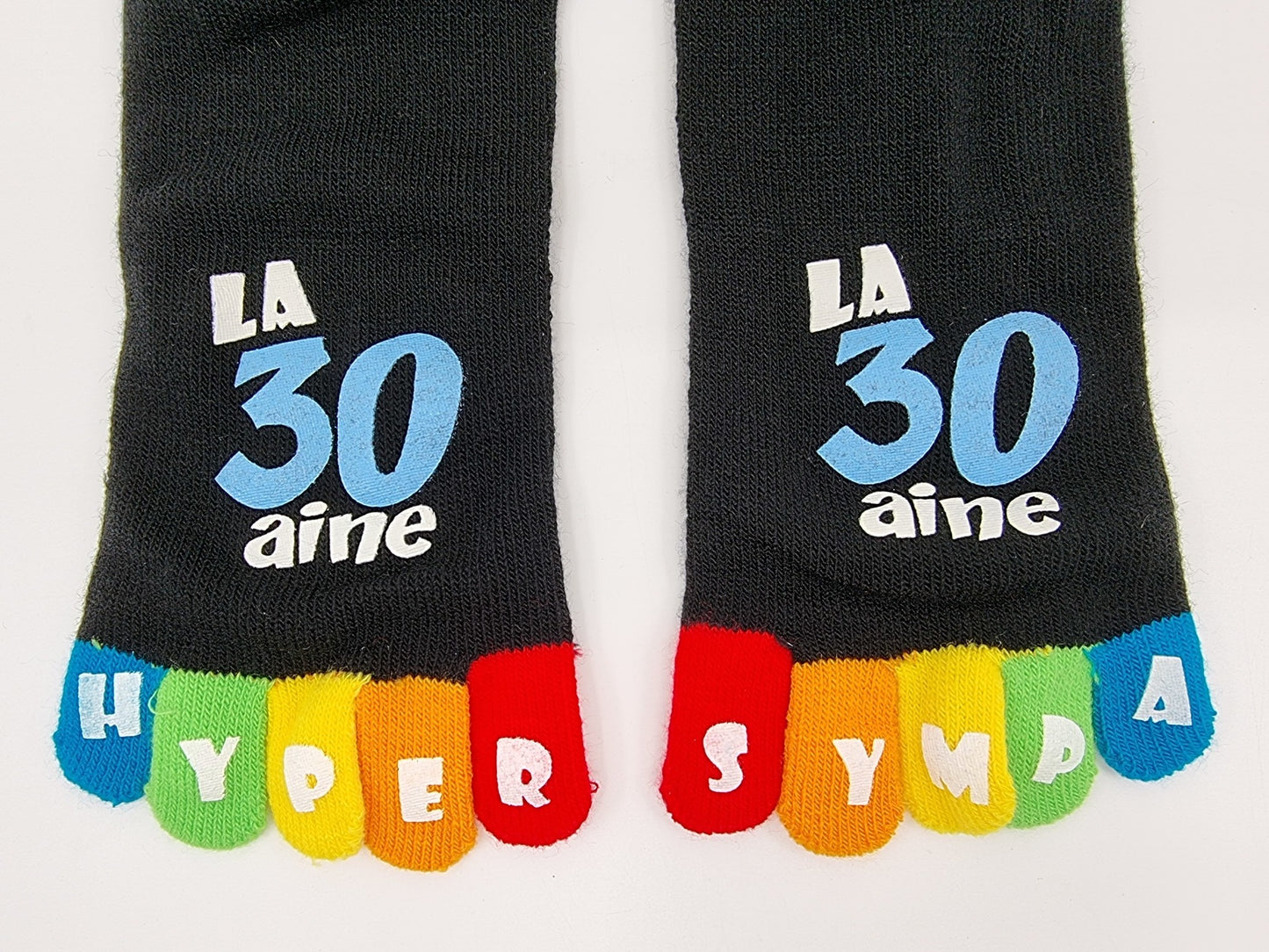 Paire de chaussettes à doigts - La 30 aine