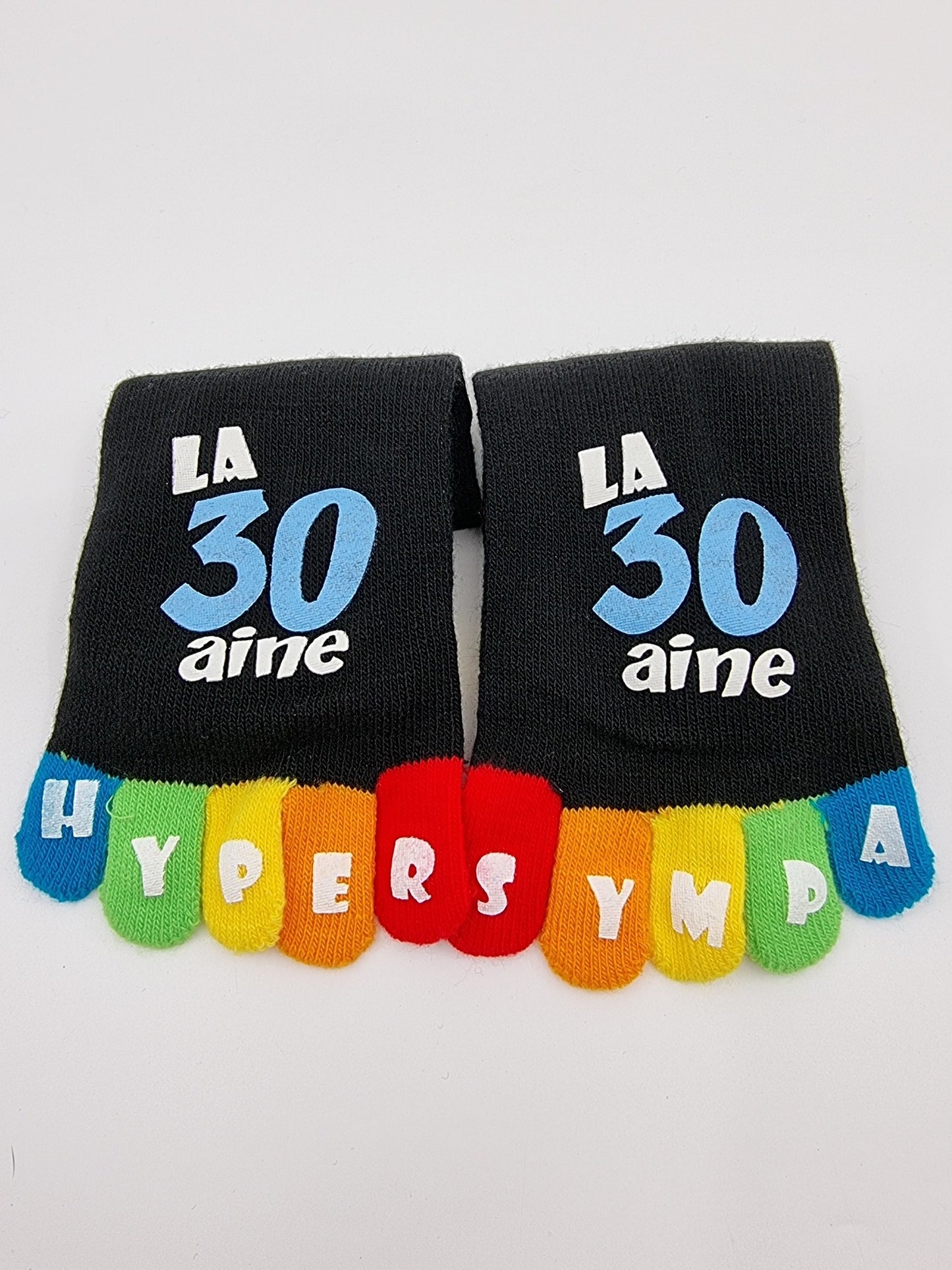 Paire de chaussettes à doigts - La 30 aine