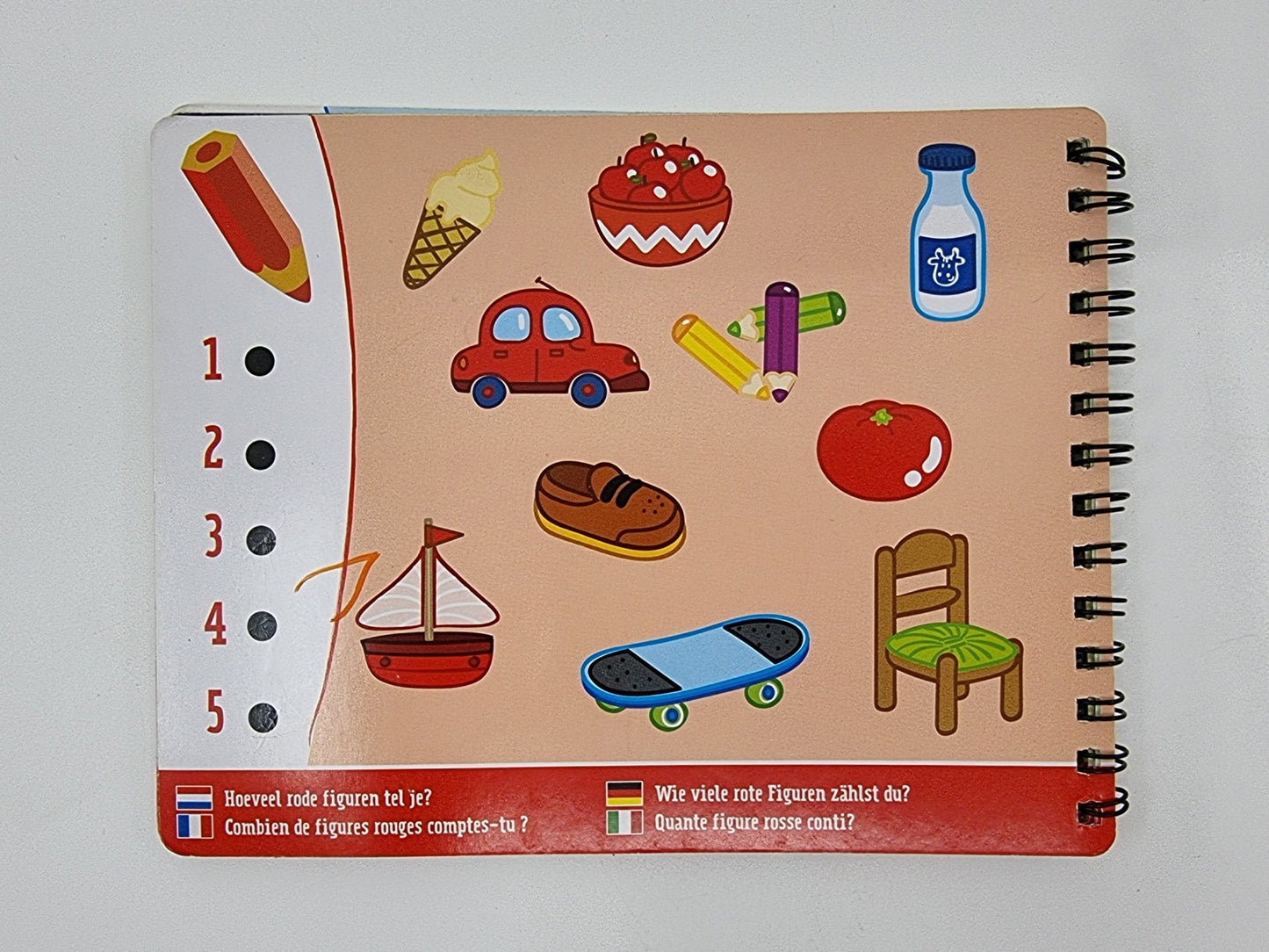 Livre éducatif - Apprendre à compter en s'amusant