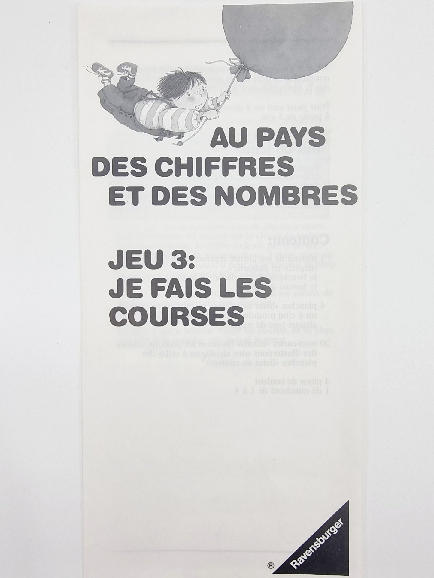 Au pays des chiffres - Je fais les courses