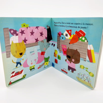 Livre éducatif - Les 5 amis cherchent, les formes + les contraires (2 pièces)