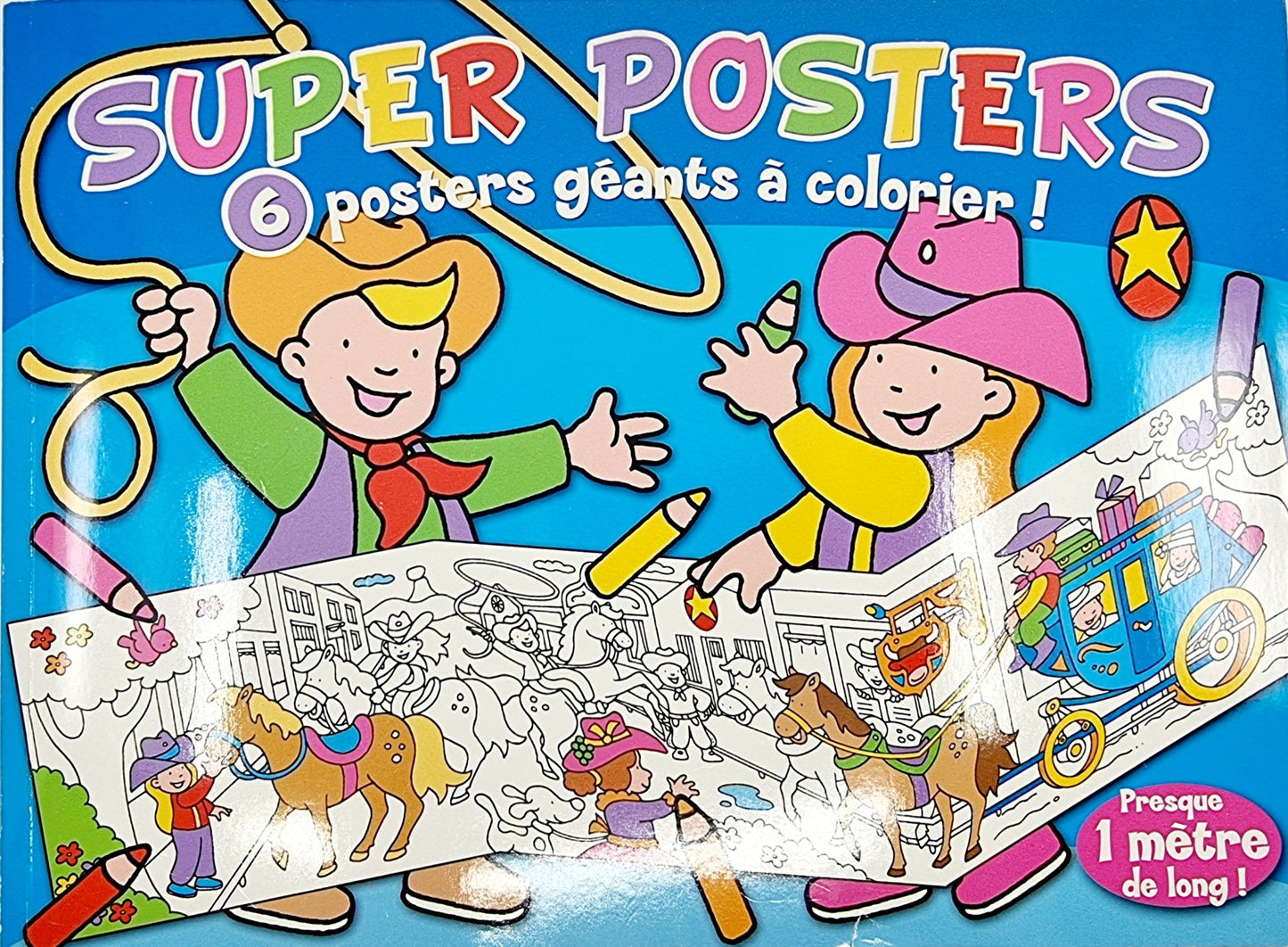 Posters géants à colorier