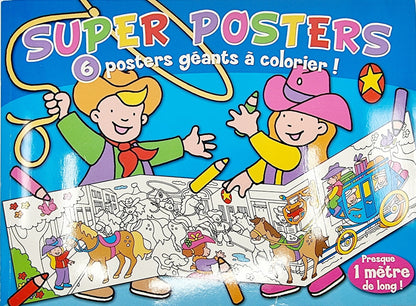 Posters géants à colorier