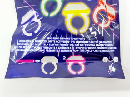 Bagues lumineuses (6 pièces)