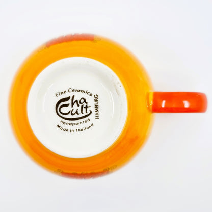 Théière avec soucoupe & tasse - Cœurs