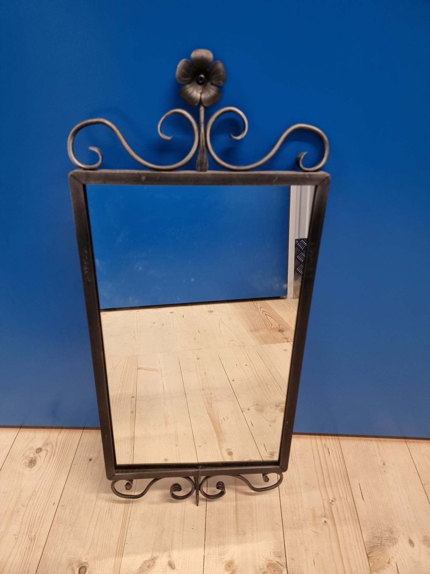 Miroir en fer forgé