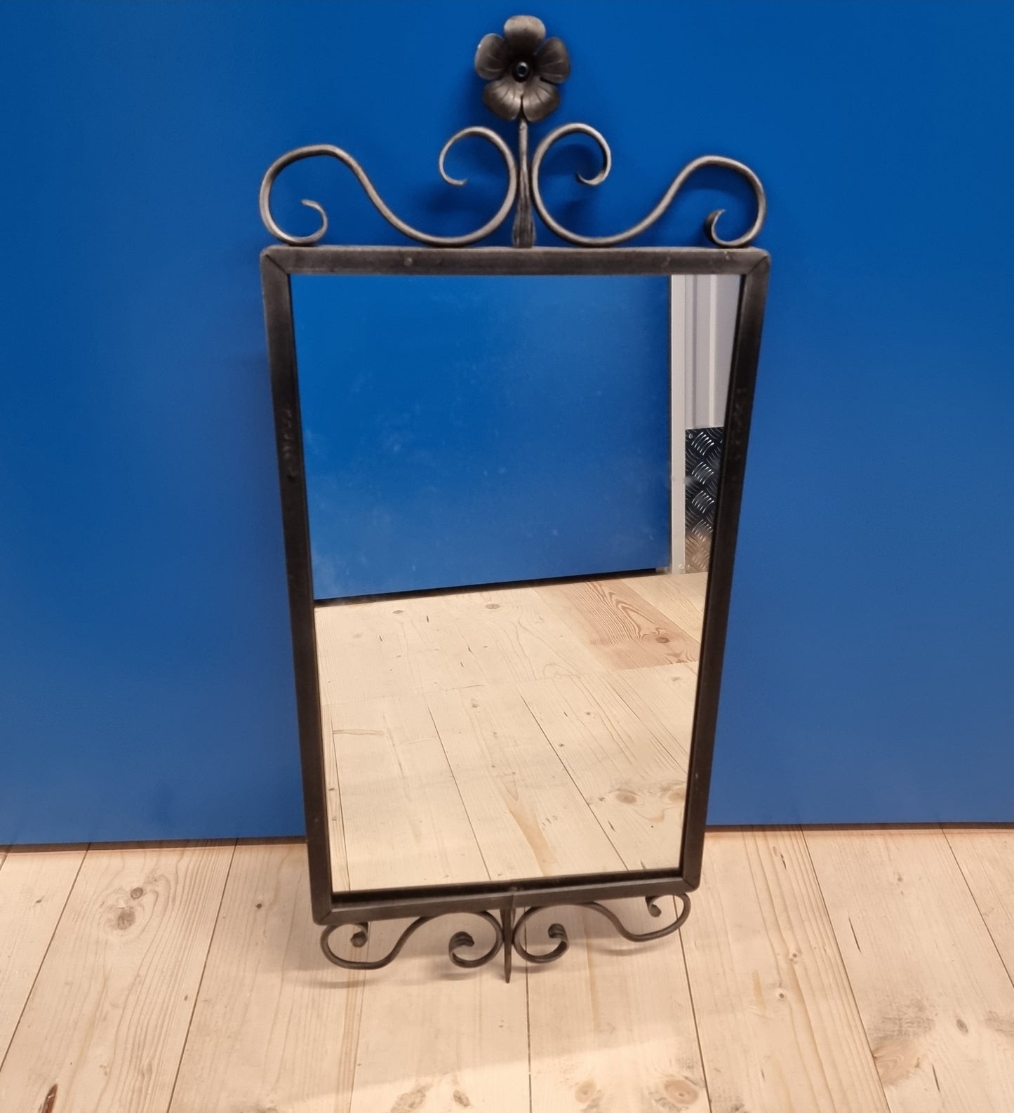 Miroir en fer forgé