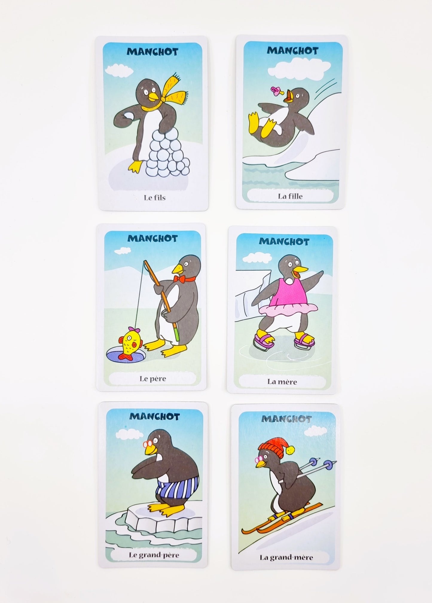 Jeu des 7 familles - Animaux marins